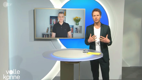 Jörg Mosler in der ZDF Sendung volle Kanne